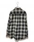 gold (ゴールド) COTTON NEL CHECK REGULAR SHIRT ブラック サイズ:M：15000円