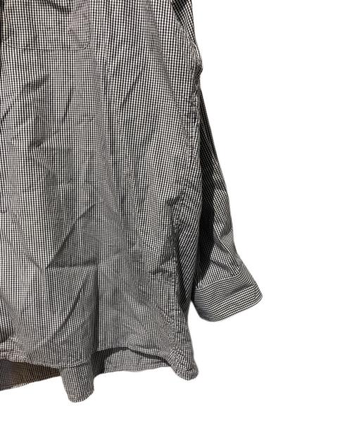 THE DAY（ザデイ）THE DAY (ザデイ) GINGHAM OPEN COLLAR SHIRT ブラック サイズ:2の古着・服飾アイテム