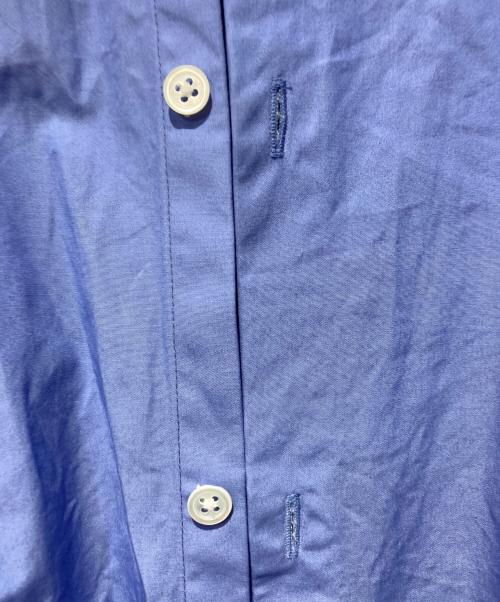ATON（エイトン）ATON (エイトン) SUVIN BROAD OVERSIZED SHIRT ブルー サイズ:4の古着・服飾アイテム
