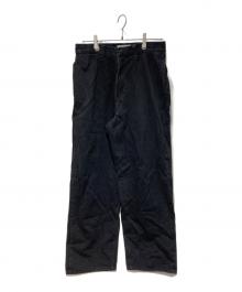 1000s THOUSANDS（ワンサウザンドエス サウザンズ）の古着「INVISIBLE 5P DENIM PANTS - BAGGY ver1」｜ブラック
