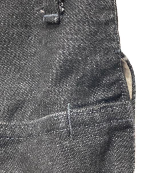1000s THOUSANDS（ワンサウザンドエス サウザンズ）1000s THOUSANDS (ワンサウザンドエス サウザンズ) INVISIBLE 5P DENIM PANTS - BAGGY ver1 ブラック サイズ:Mの古着・服飾アイテム