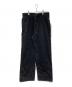 1000s THOUSANDS（ワンサウザンドエス サウザンズ）の古着「INVISIBLE 5P DENIM PANTS - BAGGY ver1」｜ブラック