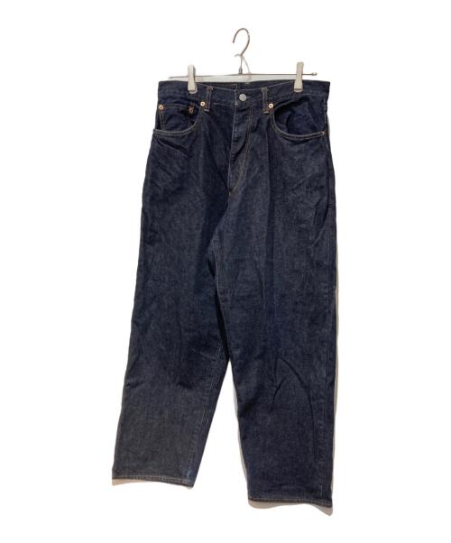 BLURHMS（ブラームス）BLURHMS (ブラームス) 13.5OZ SELVAGE DENIM PANTS WIDE インディゴ サイズ:2の古着・服飾アイテム