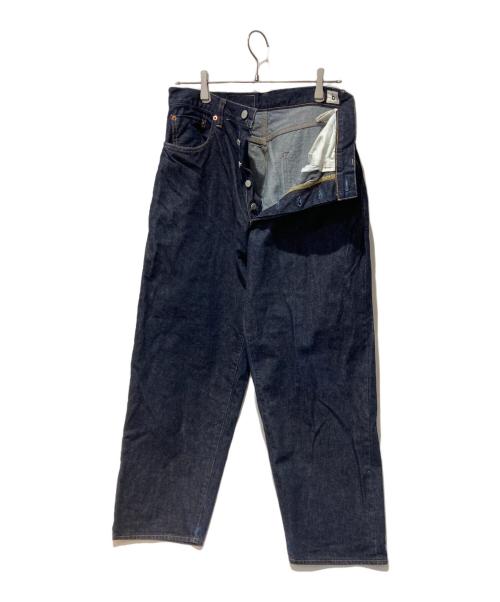 BLURHMS（ブラームス）BLURHMS (ブラームス) 13.5OZ SELVAGE DENIM PANTS WIDE インディゴ サイズ:2の古着・服飾アイテム
