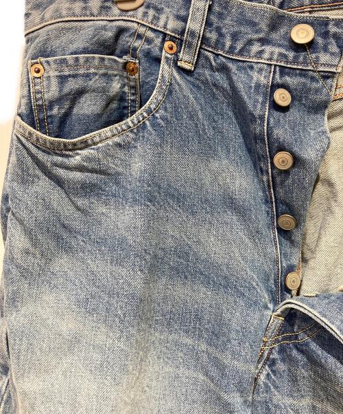 BLURHMS（ブラームス）BLURHMS (ブラームス) 13.5oz Denim Pants Classic ブルー サイズ:３の古着・服飾アイテム