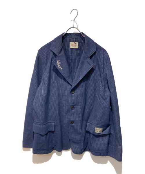 GANGSTERVILLE（ギャングスタービル）GANGSTERVILLE (ギャングスタービル) カバーオール インディゴ サイズ:Ｌの古着・服飾アイテム
