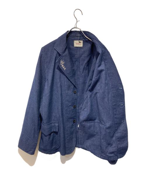 GANGSTERVILLE（ギャングスタービル）GANGSTERVILLE (ギャングスタービル) カバーオール インディゴ サイズ:Ｌの古着・服飾アイテム