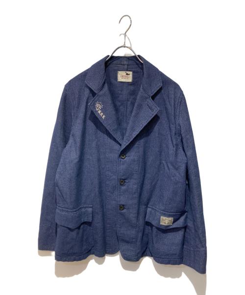 GANGSTERVILLE（ギャングスタービル）GANGSTERVILLE (ギャングスタービル) カバーオール インディゴ サイズ:Ｌの古着・服飾アイテム