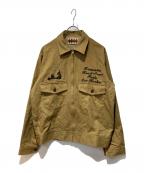 WEIRDOウィアード）の古着「コットンジャケット」｜ベージュ