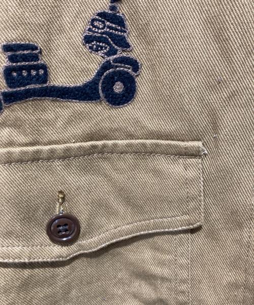 WEIRDO（ウィアード）WEIRDO (ウィアード) コットンジャケット ベージュ サイズ:Ｌの古着・服飾アイテム