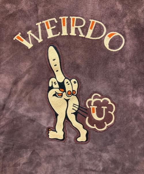 WIRED（ワイアード）WIRED (ワイアード) FUCKUワッペンベスト ブラウン サイズ:Lの古着・服飾アイテム