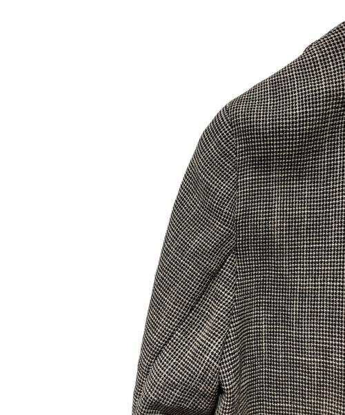 BALLSEY（ボールジィ）BALLSEY (ボールジィ) カラミ ノーカラージャケット ブラック サイズ:Sの古着・服飾アイテム