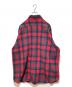 FIVE BROTHER (ファイブブラザー) ヘビネルチェックシャツ レッド×グリーン サイズ:3XL：7000円