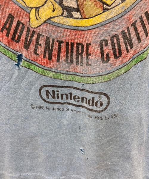 TOP HALF（トップハーフ）TOP HALF (トップハーフ) 80’s Vintage Game Tee スカイブルー サイズ:Mの古着・服飾アイテム