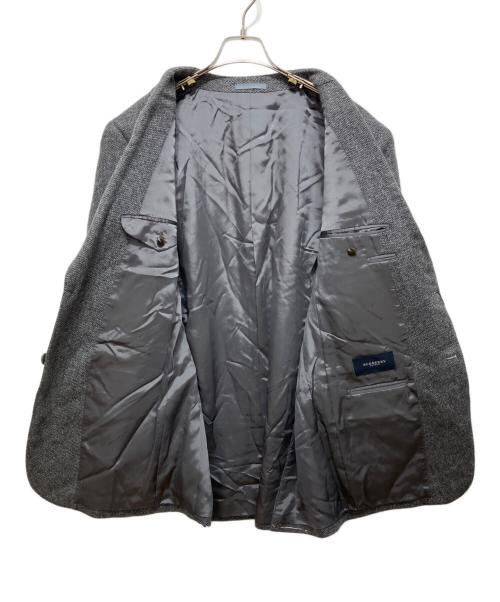 BURBERRY LONDON（バーバリーロンドン）BURBERRY LONDON (バーバリーロンドン) カシミアテーラードジャケット グレー サイズ:100AB7の古着・服飾アイテム