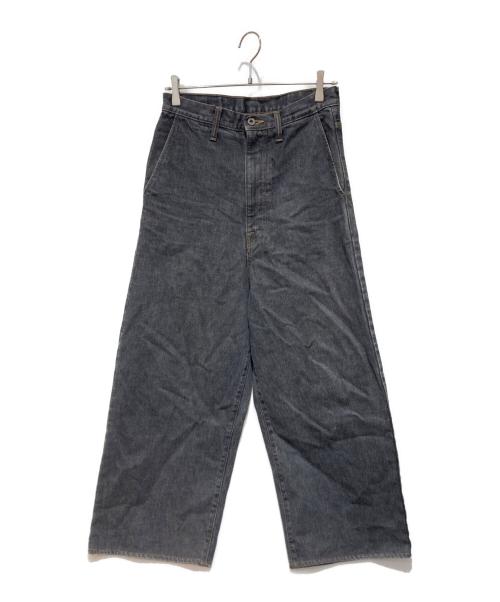 KAPITAL（キャピタル）KAPITAL (キャピタル) 14ozブラック×生成りデニム ブラック サイズ:Sの古着・服飾アイテム