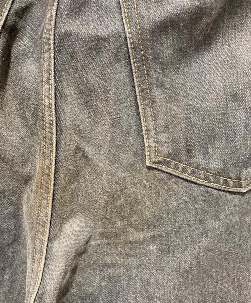 KAPITAL（キャピタル）KAPITAL (キャピタル) 14ozブラック×生成りデニム ブラック サイズ:Sの古着・服飾アイテム