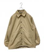 BROWN by 2-tacsブラウンバイツータックス）の古着「Coach Jacket」｜ベージュ