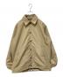 BROWN by 2-tacs（ブラウンバイツータックス）の古着「Coach Jacket」｜ベージュ