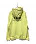 BALENCIAGA (バレンシアガ) CREWロゴプリント プルオーバーパーカー イエロー サイズ:XS：22000円