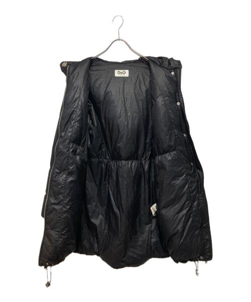 DOLCE & GABBANA（ドルチェ＆ガッバーナ）DOLCE & GABBANA (ドルチェ＆ガッバーナ) 中綿コート ブラック サイズ:XLの古着・服飾アイテム