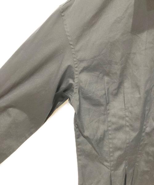 POLO RALPH LAUREN（ポロ・ラルフローレン）POLO RALPH LAUREN (ポロ・ラルフローレン) プリーテッドシャツ ブラックの古着・服飾アイテム