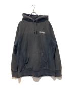 SUPREME×Raymond Pettibonシュプリーム×レイモンド・ペティボン）の古着「Blood＆Sperm Hoodie」｜ブラック
