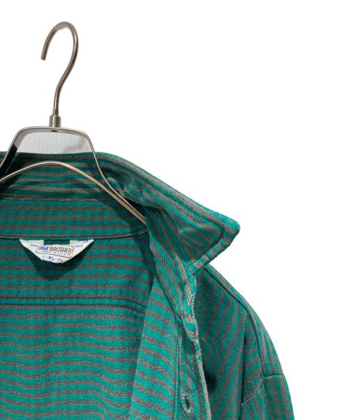 FIVE BROTHER（ファイブブラザー）FIVE BROTHER (ファイブブラザー) チェックシャツ グリーン サイズ:XLの古着・服飾アイテム