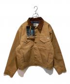CarHarttカーハート）の古着「トラッカージャケット」｜ベージュ