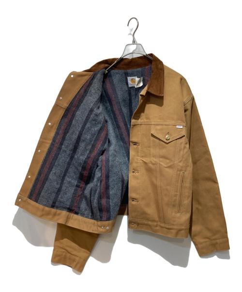 CarHartt（カーハート）CarHartt (カーハート) トラッカージャケット ベージュ サイズ:52の古着・服飾アイテム