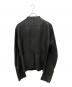 KAZUYUKI KUMAGAI ATTACHMENT (カズユキクマガイ アタッチメント) ノーカラーレザージャケット ブラック サイズ:2：25000円