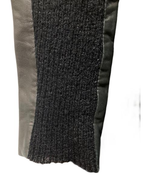 RICK OWENS（リックオウエンス）RICK OWENS (リックオウエンス) レザーコート ブラック サイズ:36の古着・服飾アイテム