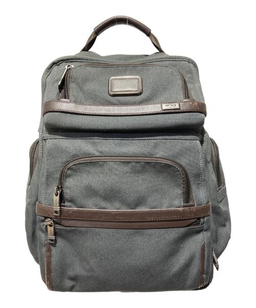 TUMI（トゥミ）TUMI (トゥミ) ALPHA 3 グレー×ブラウンの古着・服飾アイテム