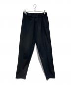 Graphpaperグラフペーパー）の古着「Compact Ponte Chef Pants」｜ブラック