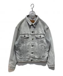 LEVI'S（リーバイス）の古着「先染めデニムトラッカージャケット」｜ブラック