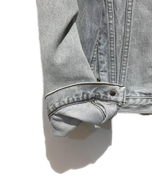 LEVI'S（リーバイス）LEVI'S (リーバイス) 先染めデニムトラッカージャケット ブラック サイズ:不明の古着・服飾アイテム