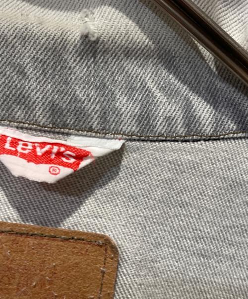 LEVI'S（リーバイス）LEVI'S (リーバイス) 先染めデニムトラッカージャケット ブラック サイズ:不明の古着・服飾アイテム