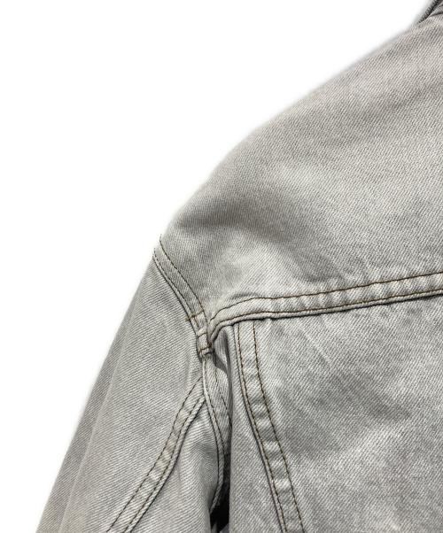 LEVI'S（リーバイス）LEVI'S (リーバイス) 先染めデニムトラッカージャケット ブラック サイズ:不明の古着・服飾アイテム