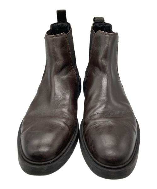 BOSS（ボス）BOSS (ボス) サイドゴアブーツ ブラウン サイズ:SIZE 44の古着・服飾アイテム