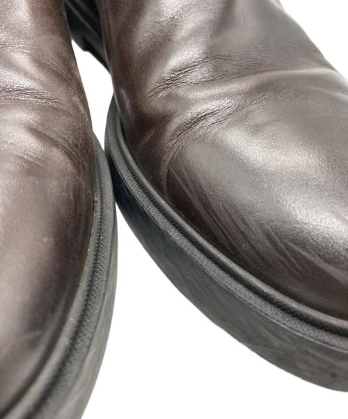 BOSS（ボス）BOSS (ボス) サイドゴアブーツ ブラウン サイズ:SIZE 44の古着・服飾アイテム