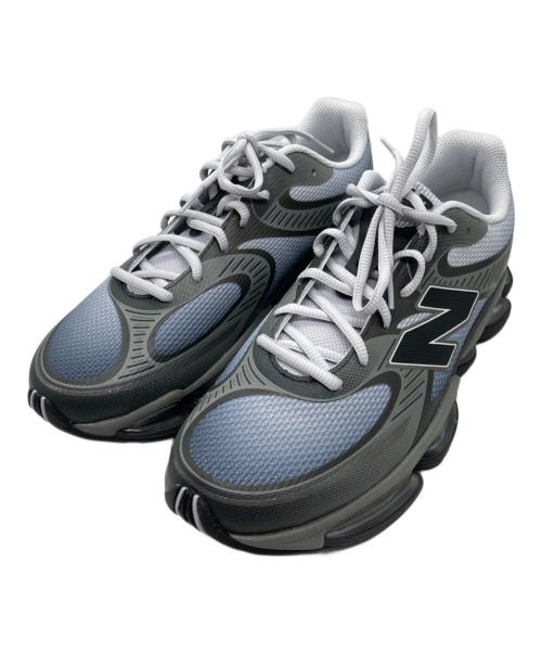NEW BALANCE（ニューバランス）NEW BALANCE (ニューバランス) ローカットスニーカー グレー×ブルー サイズ:26.5cmの古着・服飾アイテム