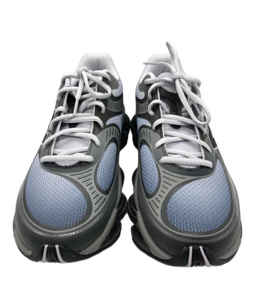 NEW BALANCE（ニューバランス）NEW BALANCE (ニューバランス) ローカットスニーカー グレー×ブルー サイズ:26.5cmの古着・服飾アイテム