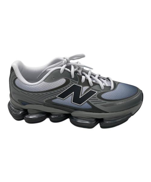 NEW BALANCE（ニューバランス）NEW BALANCE (ニューバランス) ローカットスニーカー グレー×ブルー サイズ:26.5cmの古着・服飾アイテム