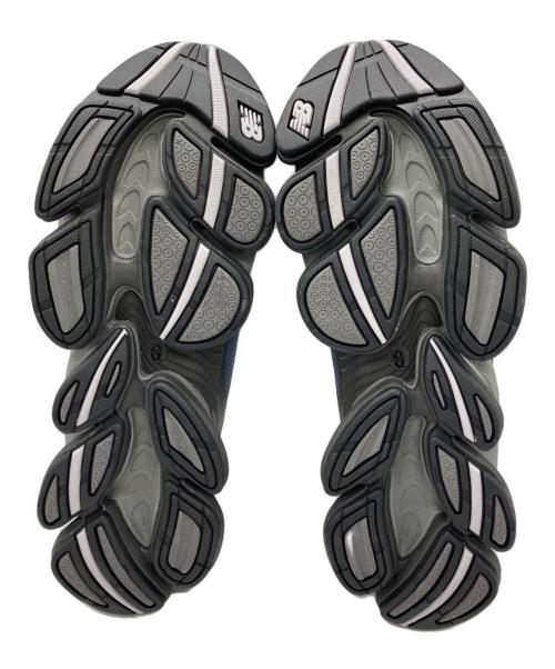 NEW BALANCE（ニューバランス）NEW BALANCE (ニューバランス) ローカットスニーカー グレー×ブルー サイズ:26.5cmの古着・服飾アイテム