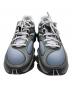 NEW BALANCE (ニューバランス) ローカットスニーカー グレー×ブルー サイズ:26.5cm：18000円