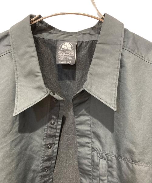NIKE ACG（ナイキエーシージー）NIKE ACG (ナイキエーシージー) CLIMA FIT L/S SHIRT ブラック サイズ:Ｌの古着・服飾アイテム
