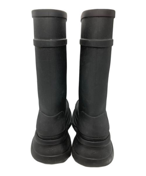 BALENCIAGA（バレンシアガ）BALENCIAGA (バレンシアガ) crocs (クロックス) コラボブーツ ブラック サイズ:35の古着・服飾アイテム
