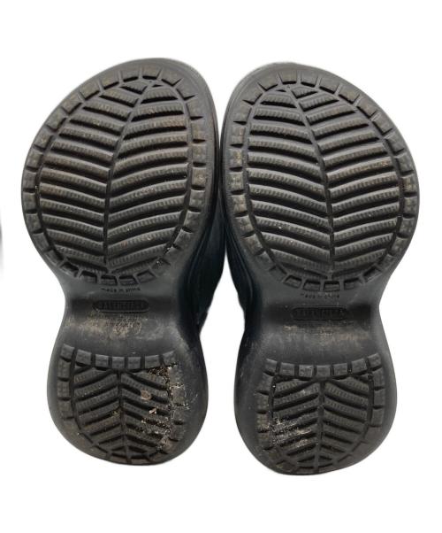 BALENCIAGA（バレンシアガ）BALENCIAGA (バレンシアガ) crocs (クロックス) コラボブーツ ブラック サイズ:35の古着・服飾アイテム