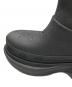 中古・古着 BALENCIAGA (バレンシアガ) crocs (クロックス) コラボブーツ ブラック サイズ:35：27000円