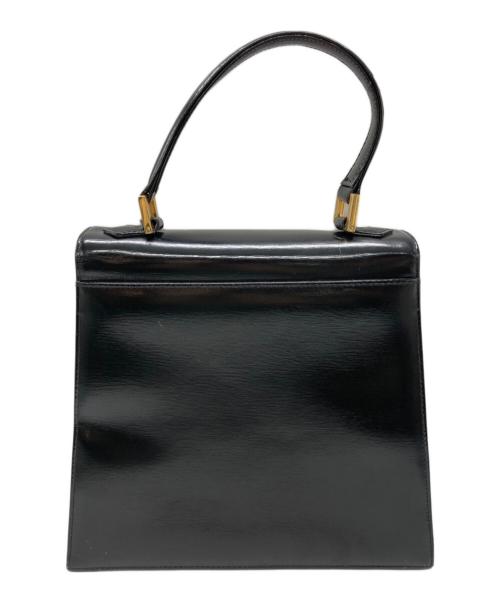 Yves Saint Laurent（イヴサンローラン）Yves Saint Laurent (イヴサンローラン) ハンドバッグ ブラックの古着・服飾アイテム